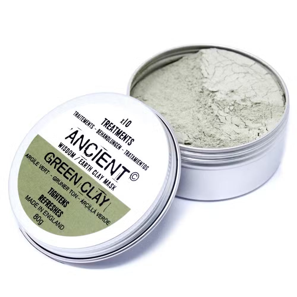 Kit de Cuidado Facial Completo con Neceser: Arcilla Verde, Tónico, Esponja y Jabón