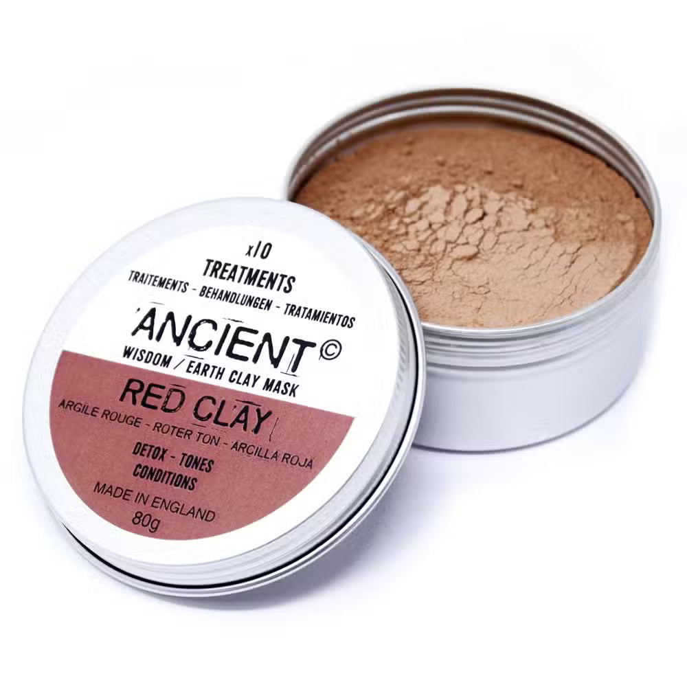Kit Cuidado Facial Piel Normal: Aceite Tonificante, Arcilla Roja y Mini Rodillo de Cuarzo