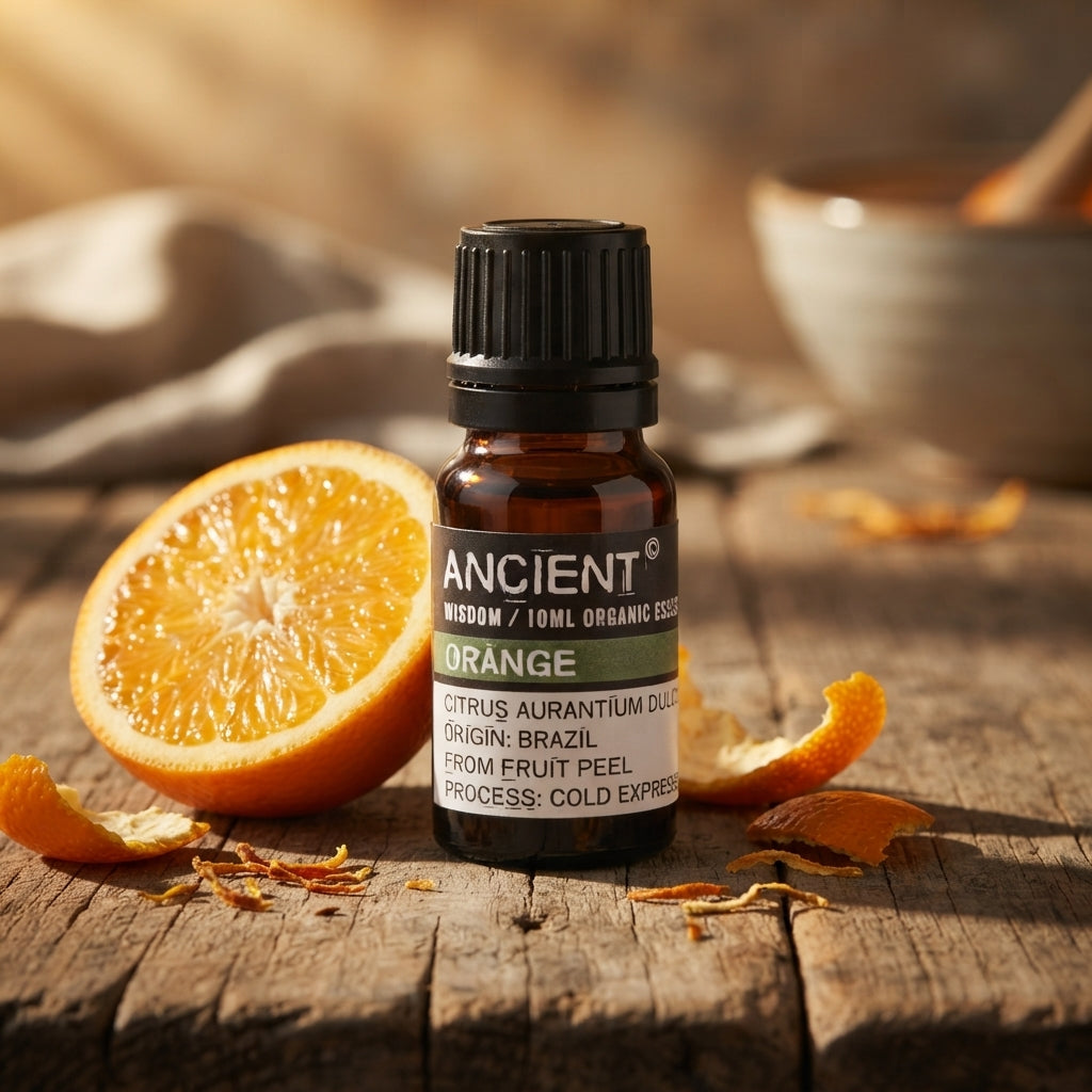 Aceite Esencial de Naranja Orgánico - Puro 10m