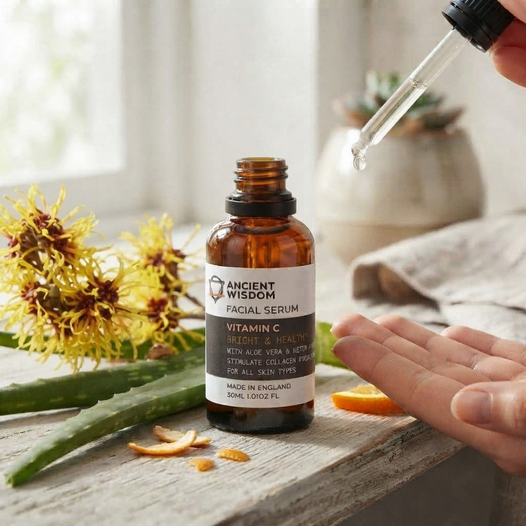 Sérum Facial de Vitamina C con Aloe Vera - Vegano 30ml