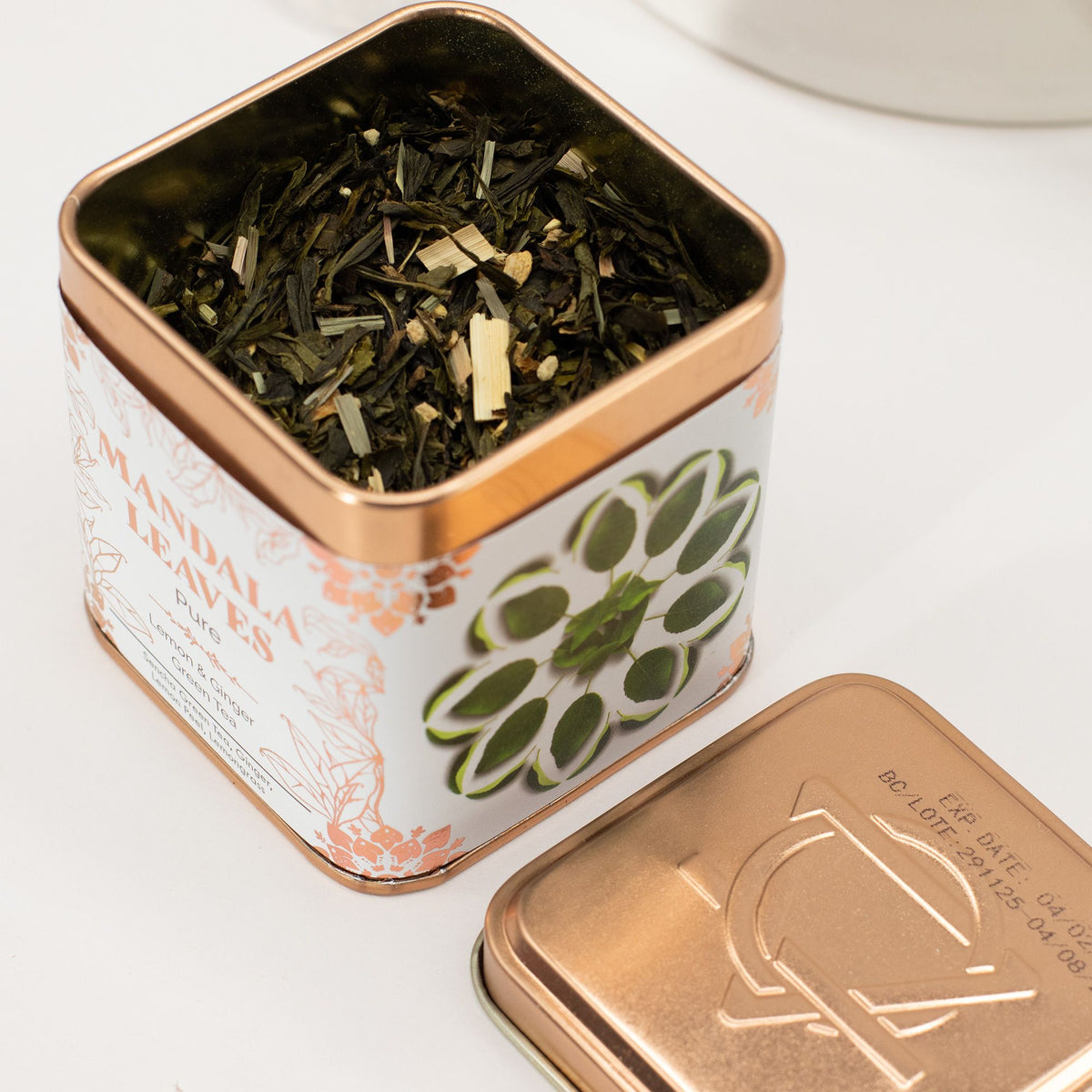 Té Verde con Limón y Jengibre Orgánico - Infusión Sencha 50g