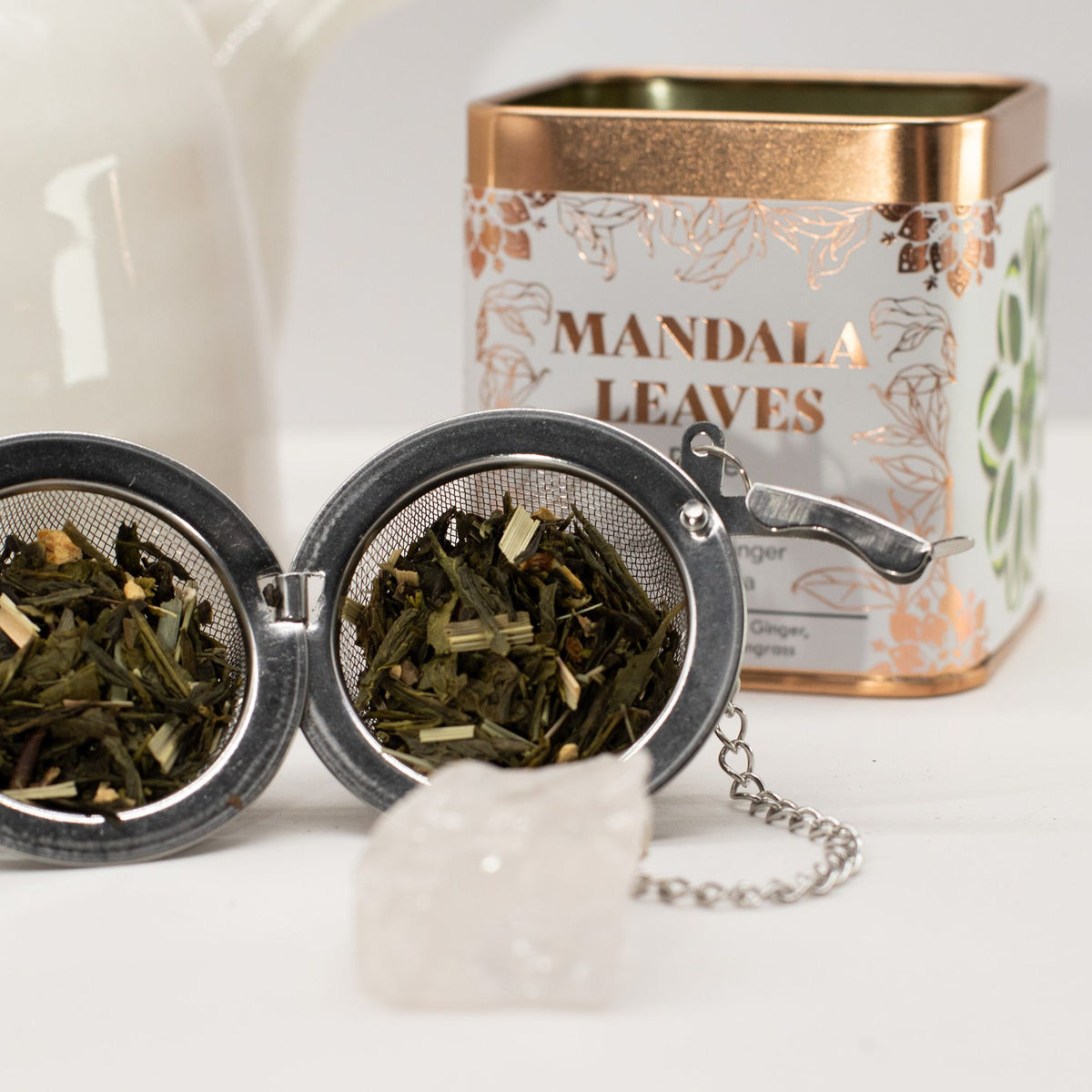 Té Verde con Limón y Jengibre Orgánico - Infusión Sencha 50g