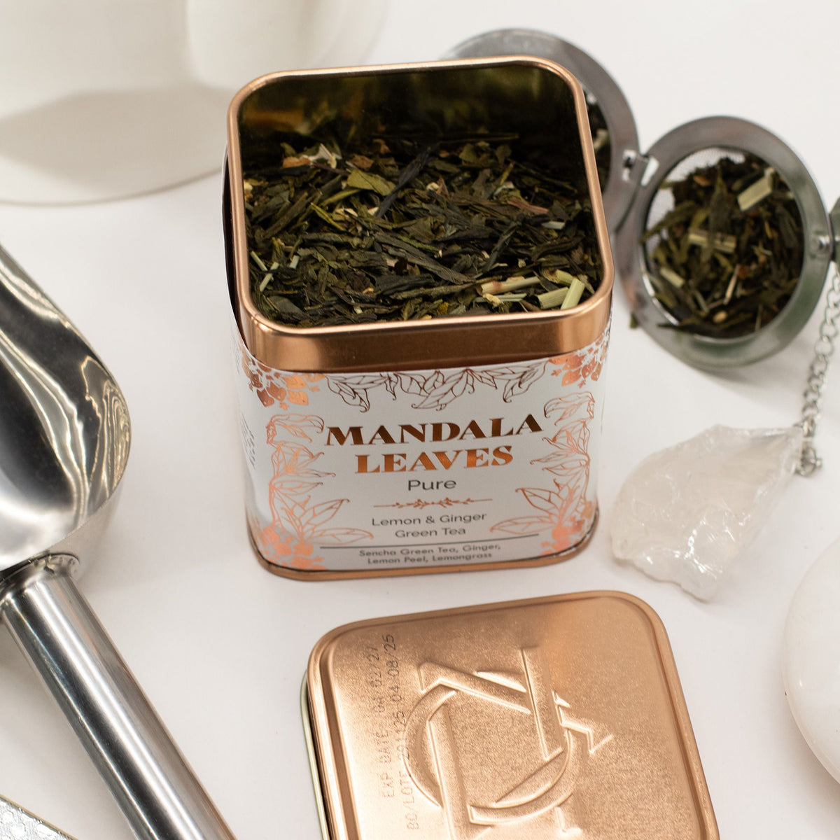 Té Verde con Limón y Jengibre Orgánico - Infusión Sencha 50g