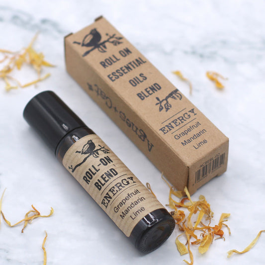 Mezcla de Aceites Esenciales Roll On 10ml - Energía AW Dropship España