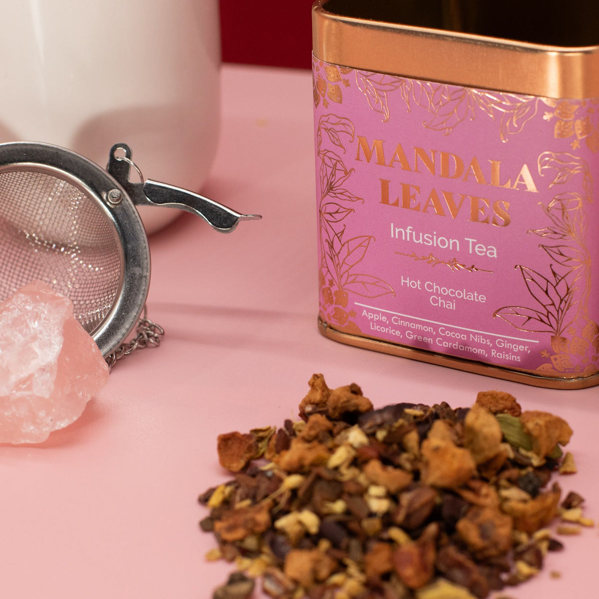 Infusión Chai de Chocolate Caliente - Té Artesanal 50g