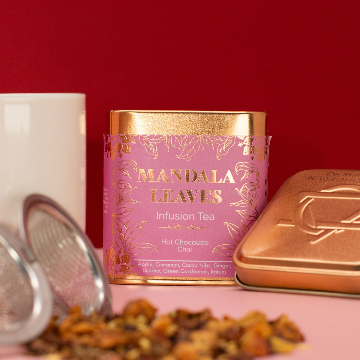 Infusión Chai de Chocolate Caliente - Té Artesanal 50g
