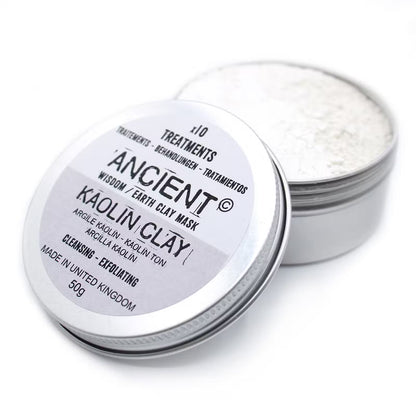 Set Facial Konjac Natural: Esponja, Aceite Ho Wood y Arcilla de Caolín