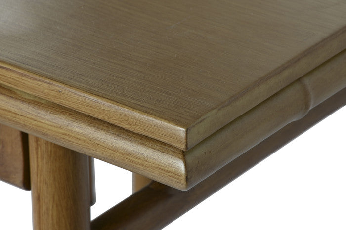 Mesa de comedor Neiva Set 5 con 4 sillas beige de aluminio y poliéster – Maena Home
