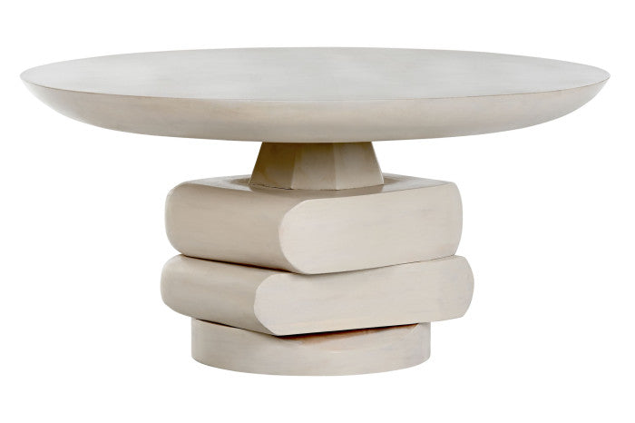 Mesa centro Fukuoka de MAENA HOME en madera de mango natural, diseño artesanal y estilo contemporáneo.