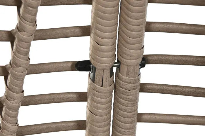 Cama Chill de ratán sintético para exterior con estructura de aluminio – Maena Home
