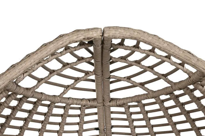 Cama Chill de ratán sintético para exterior con estructura de aluminio – Maena Home
