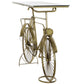 Consola Bicicleta dorado