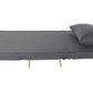 Sofá cama sillón gris
