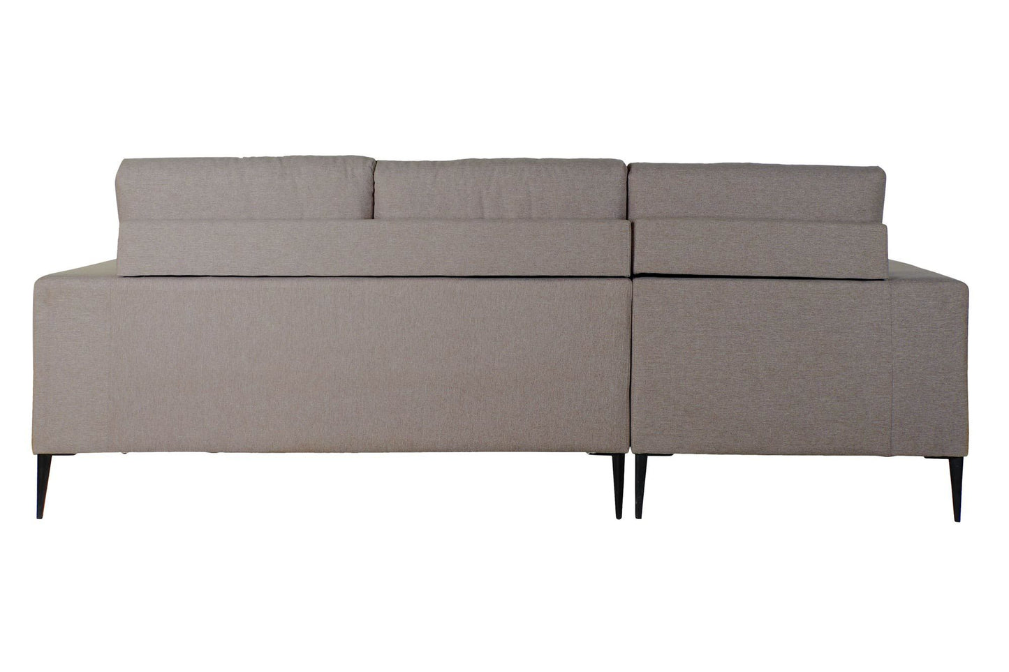 Sofá poliéster Chaiselongue gris oscuro