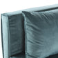 Sofá cama sillón  turquesa