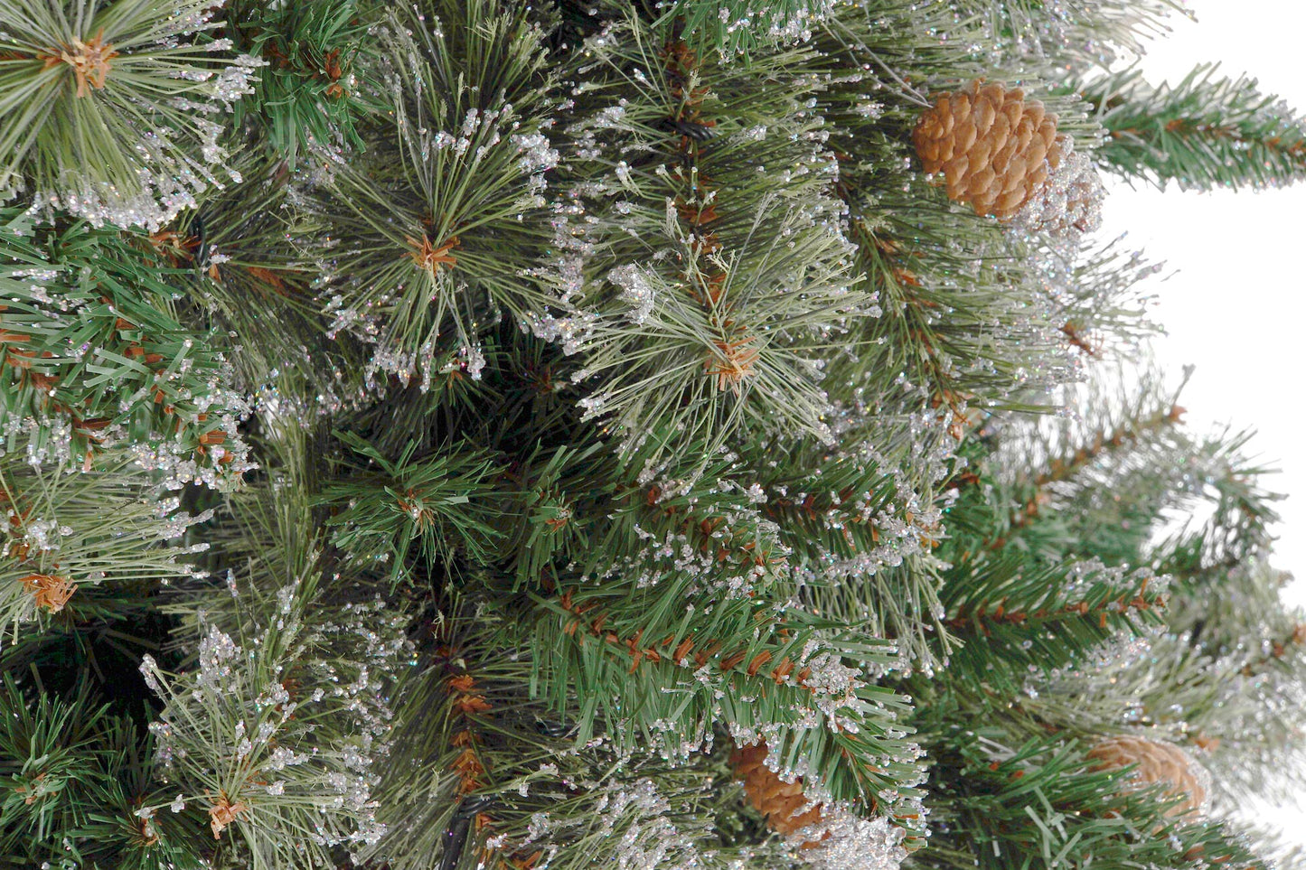 Árbol de Navidad 100x100x150cm. 38 piñas