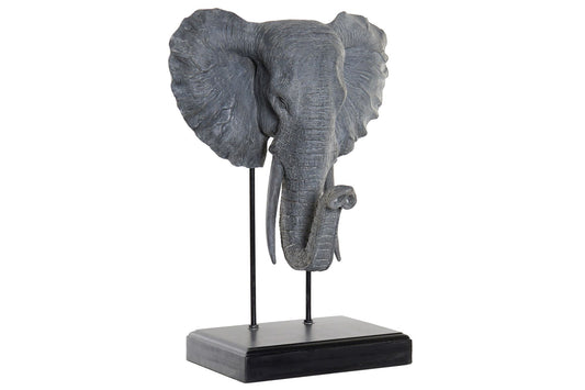 Figura resina Elefante gris
