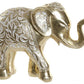 Figura resina Elefante Dorado